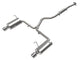 aFe Subaru Forester XT 14-18 H4-2.5L Takeda 2-1/2in to 2-1/4in  304 SS Cat-Back- Polished Tip - Burkken Auto Parts