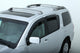 AVS 04-15 Nissan Armada Ventvisor Outside Mount Window Deflectors 4pc - Smoke - Burkken Auto Parts