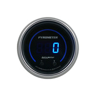 Autometer 52.4mm Black Two Channel 0-2000 Degree Pyrometer (EGT) Cobalt Elite Digital Gauge - Burkken Auto Parts