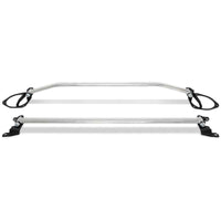 BLOX Racing 2015+ Subaru WRX STI - Without Holes Front And Rear Strut Tower Bars - Burkken Auto Parts