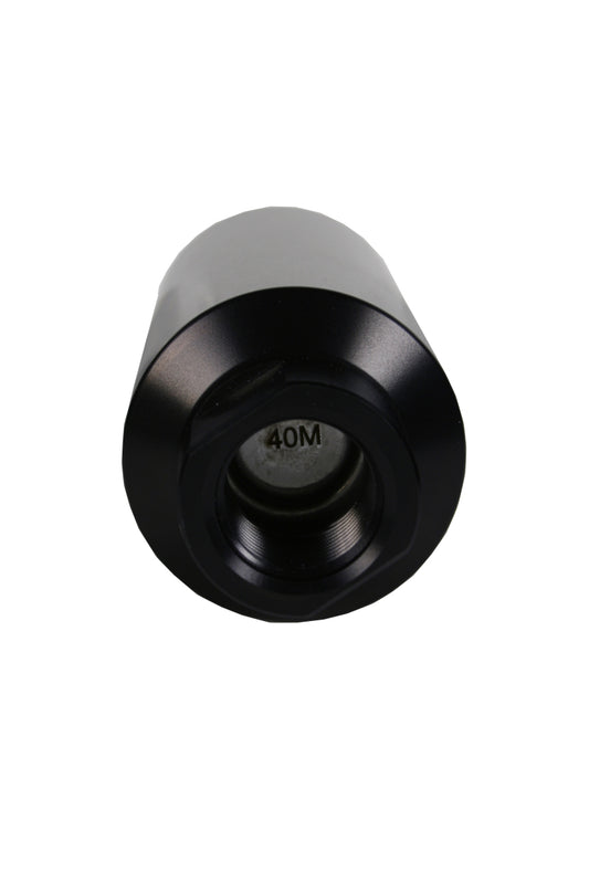 Aeromotive Pro-Series In-Line Filter - AN-12 - 40 Micron SS Element - Nickel Chrome Finish - Burkken Auto Parts