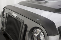 AVS 07-18 Jeep Wrangler Unlimited Ventvisor & Aeroskin Deflector Combo Kit - Matte Black - Burkken Auto Parts