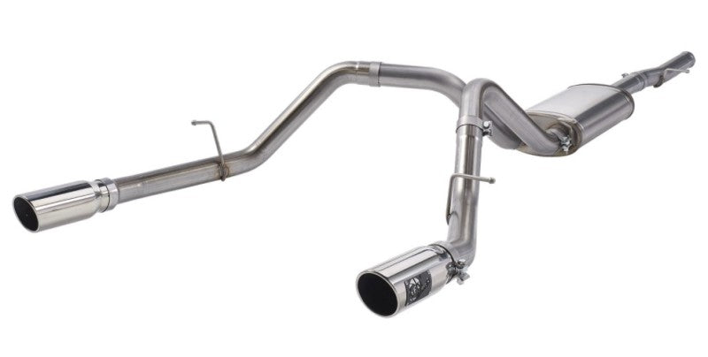 aFe Apollo GT Series 3 IN 409 SS Cat-Back Exhaust System w/ Polish Tip GM Sierra 1500 09-18 - Burkken Auto Parts