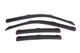 AVS 11-18 Dodge Charger Ventvisor In-Channel Front & Rear Window Deflectors 4pc - Smoke - Burkken Auto Parts