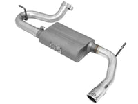 aFe Scorpion 2-1/2in Alum Steel Axle-Back Exhaust w/Polished Tip 07-18 Jeep Wrangler JK V6-3.6/3.8L - Burkken Auto Parts