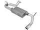 aFe Scorpion 2-1/2in Alum Steel Axle-Back Exhaust w/Polished Tip 07-18 Jeep Wrangler JK V6-3.6/3.8L - Burkken Auto Parts