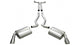 Corsa 2011-2015 Chevrolet Camaro Convertible SS 6.2L V8 Manual Polished Sport Cat-Back + XO Exhaust - Burkken Auto Parts