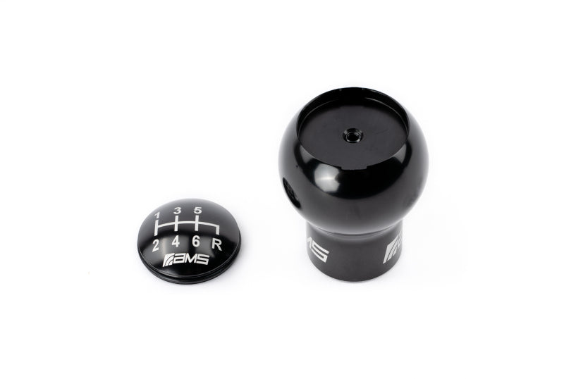 AMS Performance Subaru WRX/STi 6-Speed Billet Shift Knob (Incl Red, Black, & Gunmetal Cap) - Burkken Auto Parts