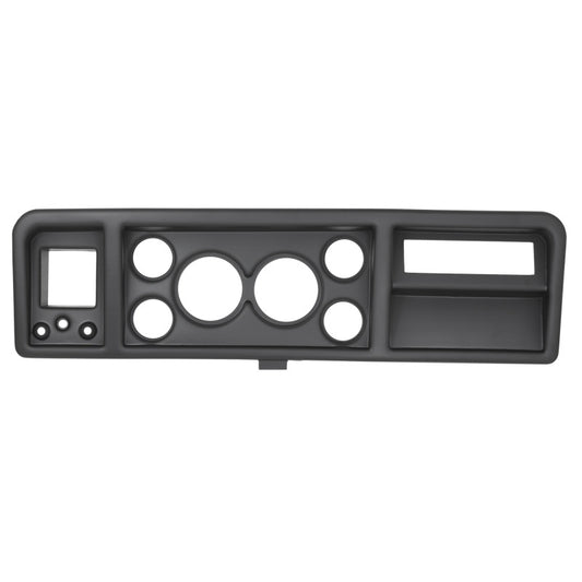 Autometer 73-79 Ford F100 Direct Fit (2 3-3/8in. & 4 2-1/16in.) Gauge Pod - Black Finish - Burkken Auto Parts