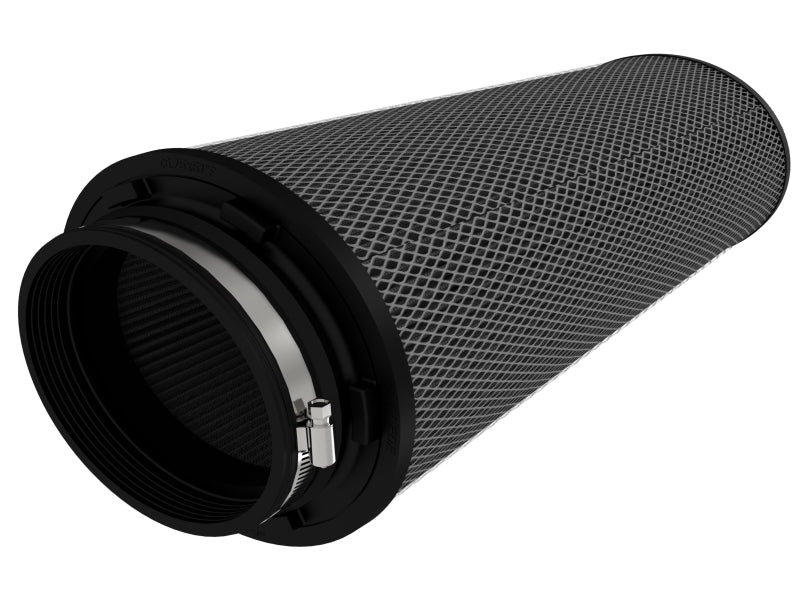 aFe POWER Magnum FLOW Blk Pro 5R Air Filter 6.75x5in Flange x 9.25x7.5 Base x 7.75x6 Top x 18 Height - Burkken Auto Parts