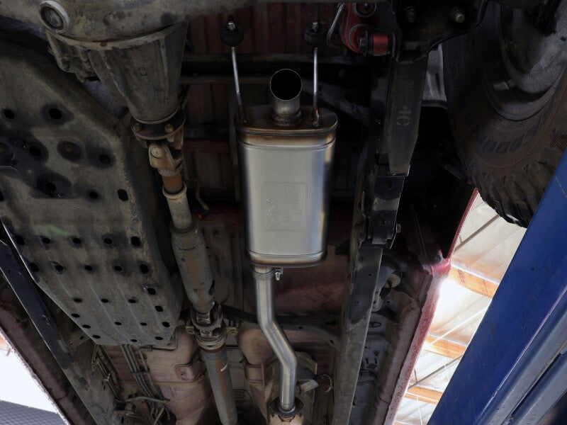 aFe 00-04 Toyota Tacoma ROCK BASHER 2.5in 409 SS Cat-Back Exhaust - L4-2.7L / V6-3.5L - Burkken Auto Parts