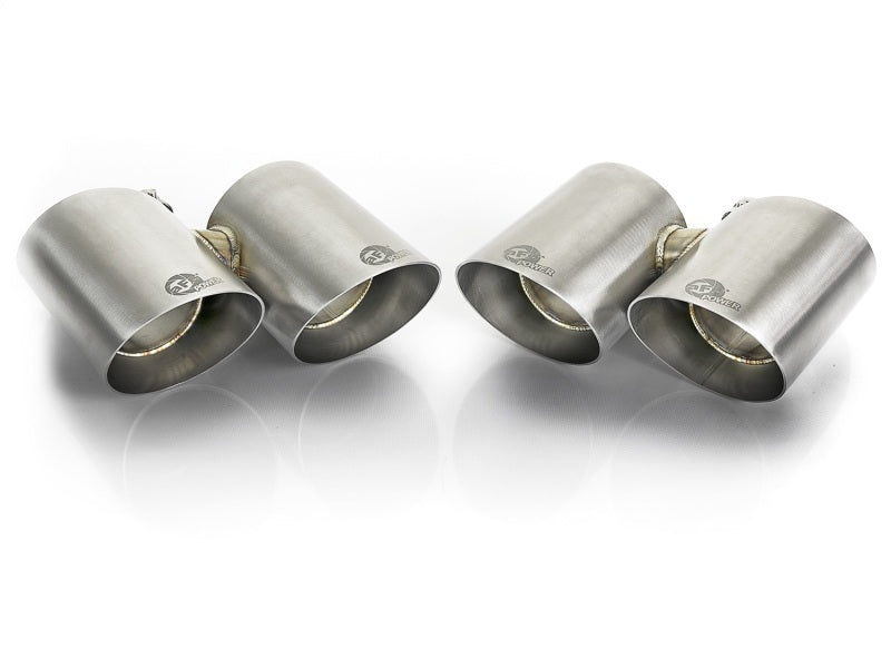 aFe MACH Force-Xp 304 SS OE Exhaust Tips Polished 12-16 Porsche 911 (C2S 991) H6 3.8L - Burkken Auto Parts
