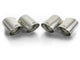aFe MACH Force-Xp 304 SS OE Exhaust Tips Polished 12-16 Porsche 911 (C2S 991) H6 3.8L - Burkken Auto Parts
