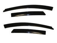 AVS 12-18 Ford Focus Ventvisor Outside Mount Window Deflectors 4pc - Smoke - Burkken Auto Parts