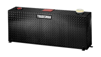 Tradesman Aluminum Rectangular Liquid Storage Tank (55 Gallon Capacity) - Black - Burkken Auto Parts