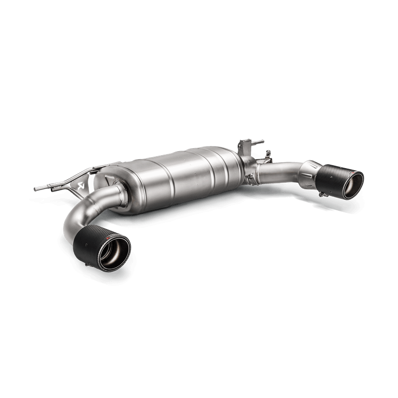 Akrapovic 2018+ BMW 340i (F30/F31) / 440i (F32/F33/F36) w/OPF/GPF Slip-On line (Titanium) - Burkken Auto Parts