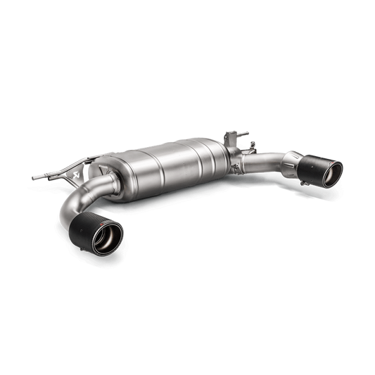 Akrapovic 2018+ BMW 340i (F30/F31) / 440i (F32/F33/F36) w/OPF/GPF Slip-On line (Titanium) - Burkken Auto Parts
