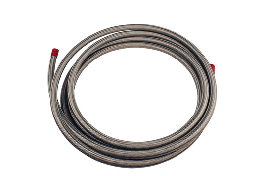 Aeromotive SS Braided Fuel Hose - AN-08 x 16ft - Burkken Auto Parts
