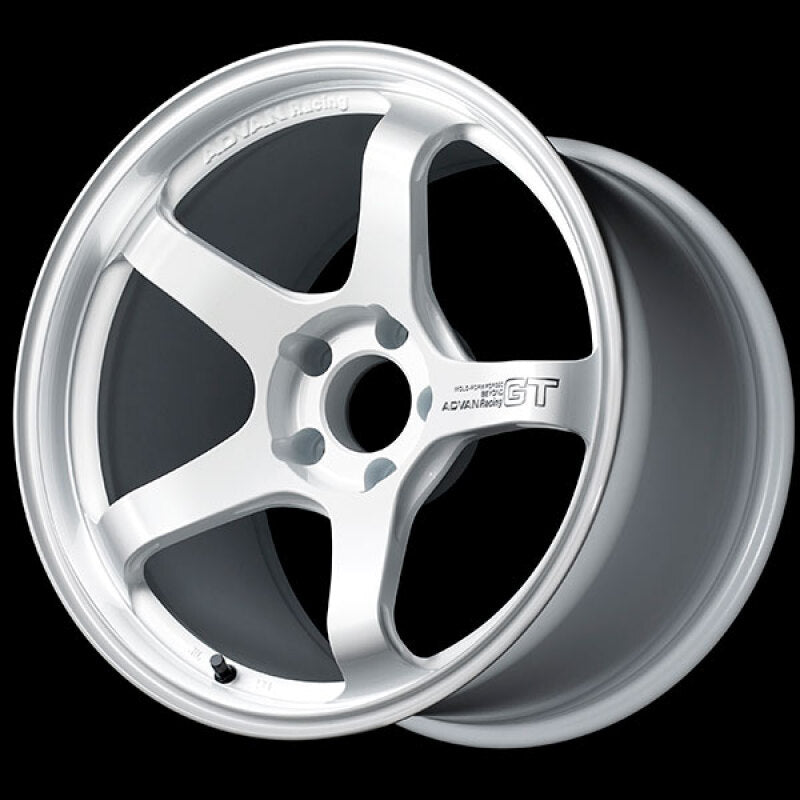 Advan GT Beyond 18x9.5 +29 5-114.3 Racing White Wheel - Burkken Auto Parts