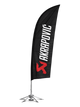 Akrapovic Self-standing flag set with tent flag kit - Burkken Auto Parts