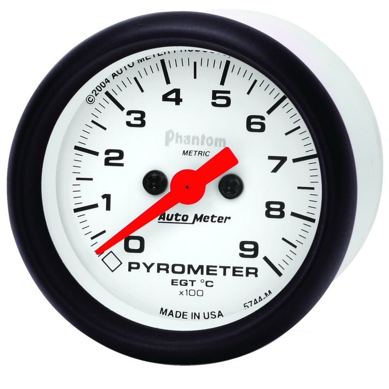 Autometer Phantom FSE 52mm 0-900 Deg C Electronic Gauge Kit - Burkken Auto Parts