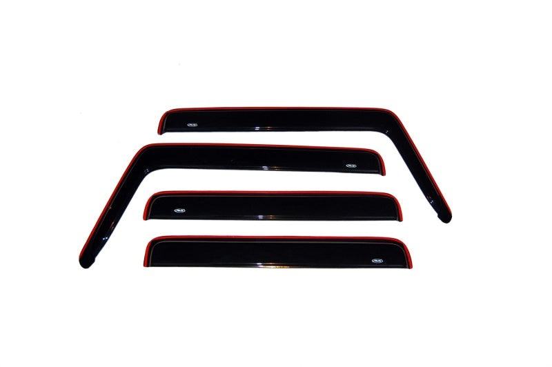 AVS 03-09 Hummer H2 Ventvisor In-Channel Window Deflectors - 4pc - Smoke - Burkken Auto Parts