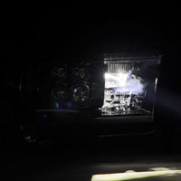 AlphaRex 07-13 Toyota Tundra NOVA LED Proj Headlights Alpha-Black w/Activ Light/Seq Signal/DRL - Burkken Auto Parts