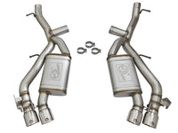 aFe MACHForce XP 3in 304 SS Axle-Back Dual Exhaust (NPP) w/ Polished Tips 16-17 Camaro SS V8-6.2L - Burkken Auto Parts