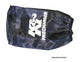 K&N Round Straight - Black - 3.5in ID x 5in H - PreCharger Air Filter Wrap Blue - Burkken Auto Parts