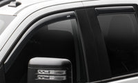 AVS 2019 Chevrolet Silverado 1500 Crew Cab Pickup Ventvisor In-Channel 4pc - Smoke - Burkken Auto Parts