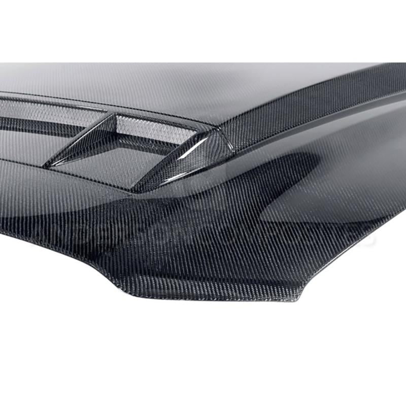 Anderson Composites 10-14 Ford Mustang/Shelby GT500 and 2013-2014 GT/V6 Ram Air Type-CR Hood - Burkken Auto Parts