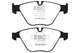 EBC 13+ BMW X1 2.0 Turbo (28i) Redstuff Front Brake Pads - Burkken Auto Parts