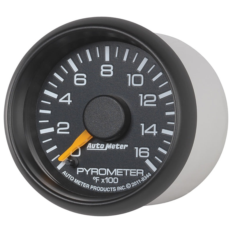 Autometer Factory Match GM 2-1/16in 1600 Degree Electric Pyrometer (EGT) Gauge - Burkken Auto Parts