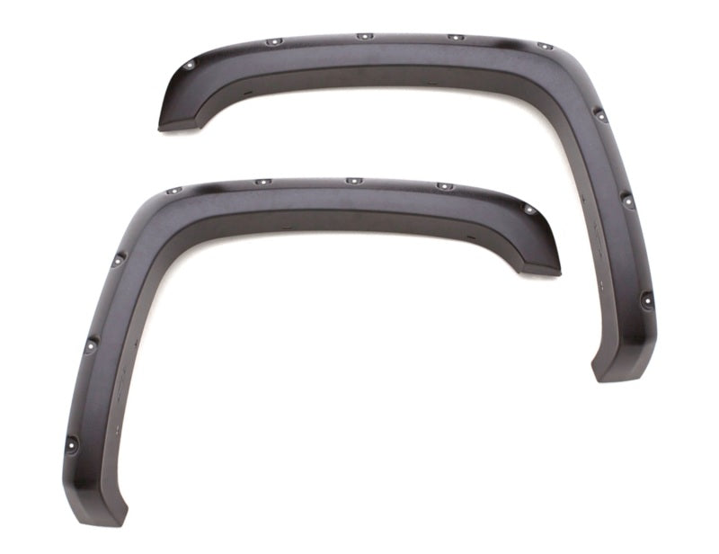 Lund 15-17 Ford F-150 RX-Rivet Style Textured Elite Series Fender Flares - Black (4 Pc.) - Burkken Auto Parts