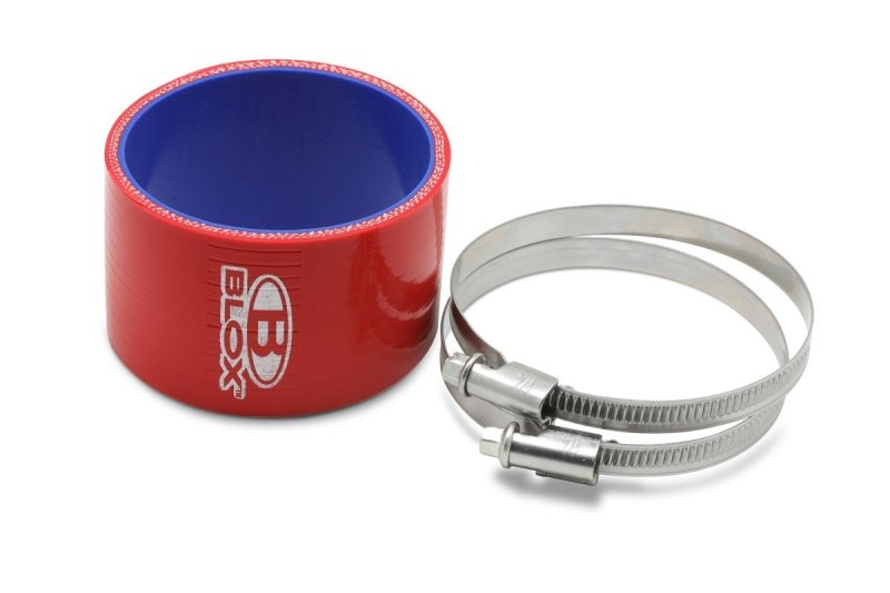 BLOX Racing 02-07 WRX 04-21 STI - Red Intercooler Coupler Hose Kit - Burkken Auto Parts