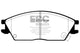 EBC 95-99 Hyundai Accent Greenstuff Front Brake Pads - Burkken Auto Parts