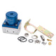 Edelbrock Fuel Pressure Regulator EFI 180 GPH 35-90 PSI -6 In/Out -6 Return Blue/Clear - Burkken Auto Parts