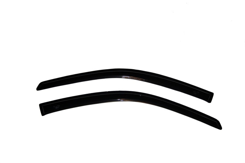 AVS 97-01 Mitsubishi Mirage Coupe Ventvisor Outside Mount Window Deflectors 2pc - Smoke - Burkken Auto Parts