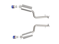 aFe Lexus IS350 14-22 V6-3.5L Takeda Axle-Back Exhaust System- Blue Tip - Burkken Auto Parts