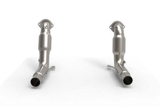 Kooks Headers 25-26 Ford Explorer ST/Aviator Stainless Steel GREEN Catted Downpipes