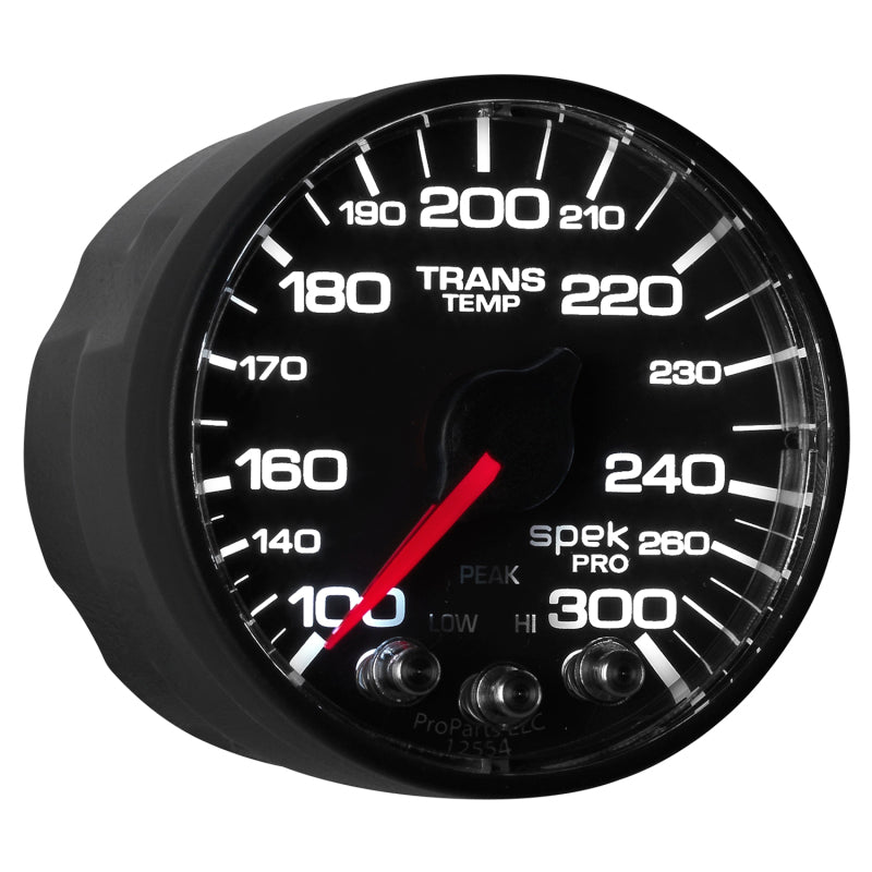 Autometer Spek-Pro 52.4mm 100-300 Deg F Digital Stepper Motor Trans Temp Gauge - Burkken Auto Parts