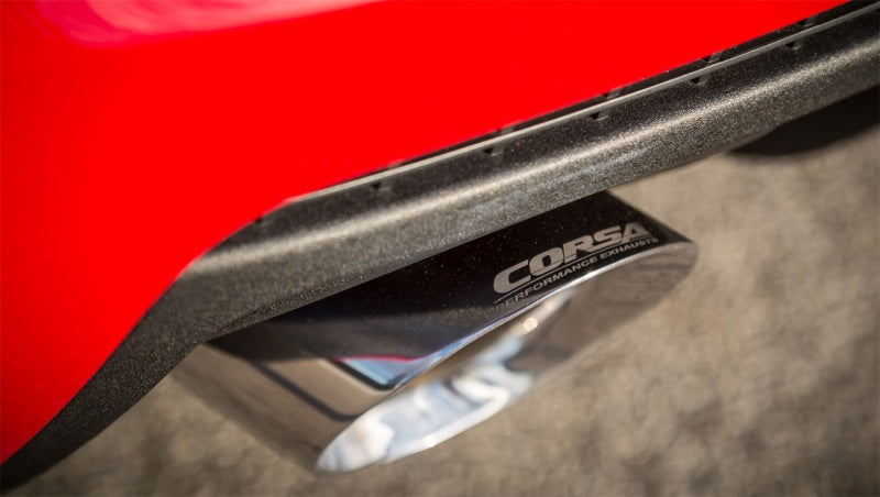 Corsa 2011-2015 Chevrolet Camaro SS 6.2L V8 Manual Polished Xtreme 3in Cat-Back - Burkken Auto Parts