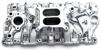 Edelbrock SBC Performer Eps Polished Manifold - Burkken Auto Parts