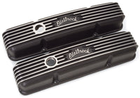 Edelbrock Valve Cover Classic Series Chevrolet 1959-1986 262-400 CI V8 Black - Burkken Auto Parts