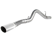 aFe MACHForce XP Exhaust 5in DPF-Back SS 11-13 GM Diesel Trucks V8-6.6L (td) (LML) (Pol Tip) - Burkken Auto Parts