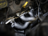 aFe Twisted Steel Shorty Header 11-17 Ford Mustang V6-3.7L - Titanium Coat Finish - Burkken Auto Parts