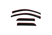 AVS 02-08 Dodge RAM 1500 Quad Cab Ventvisor In-Channel Front & Rear Window Deflectors 4pc - Smoke - Burkken Auto Parts