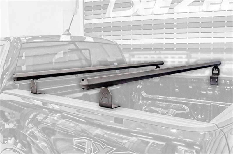Deezee Universal Cargo Management Universal Hex Series Cross Rails - Txt Blk (MidSize) - Burkken Auto Parts