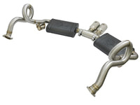 aFe MACHForce-Xp 2in 304 SS Cat-Back Exhaust w/Polished Tips 13-16 Porsche Boxster/Cayman 2.7L/3.4L - Burkken Auto Parts