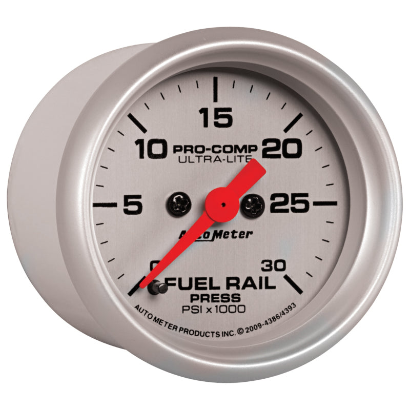 AutoMeter Gauge Rail Pressure (Ram 5.9L) 2-1/16in. 30Kpsi Digital Stepper Motor Ul - Burkken Auto Parts